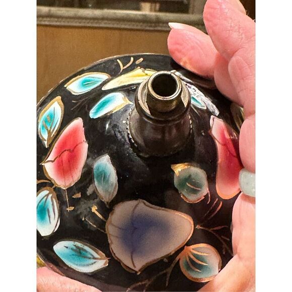 Antique Capodimonte Italian porcelain lamp base - Picture 4 of 8